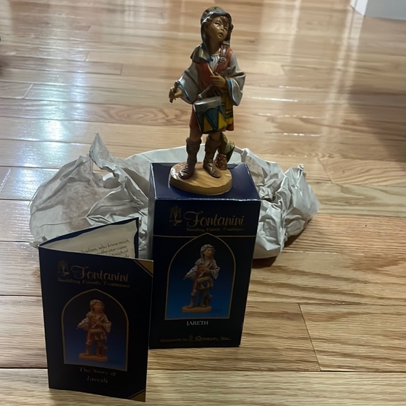 NEW FONTANINI JARETH 5” Heirloom Nativity Collection By Roman, Vintage set 55103 - Picture 2 of 10